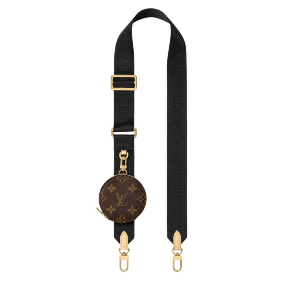 Louis Vuitton Bandoulière Black Jacquard Strap